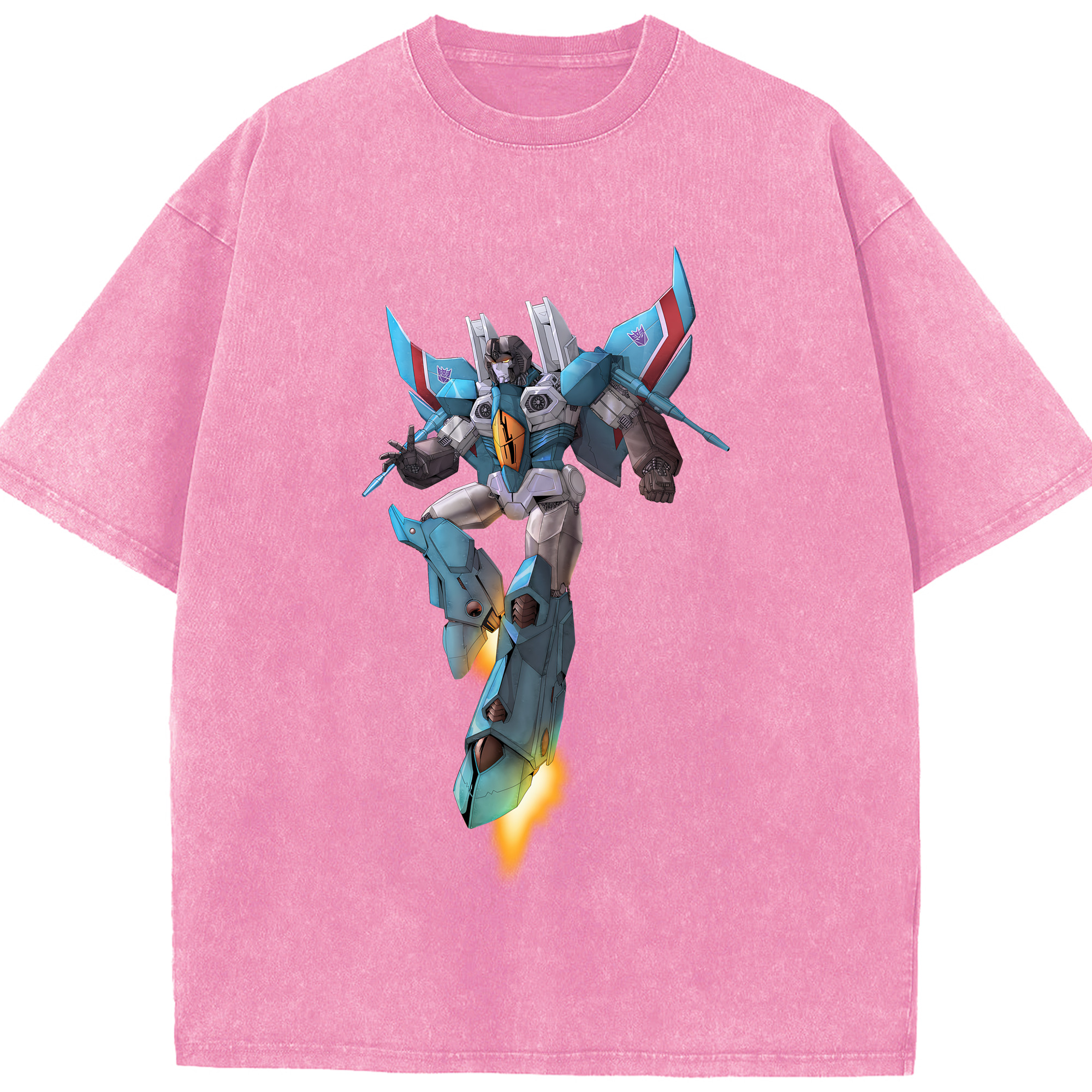 （画像用） Transformers トランスフォーマー 綿100% ヴィンテージ風 半袖Tシャツ（フロントプリント）